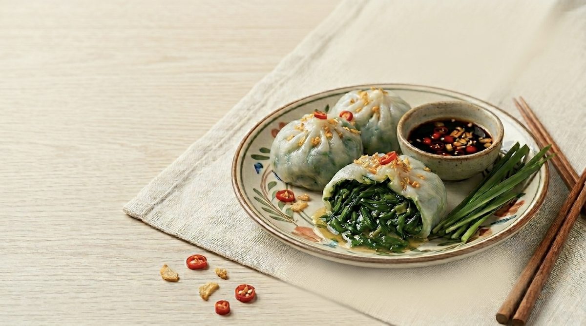 กุยช่ายสูตรเด็ด แป้งบาง ไส้แน่น